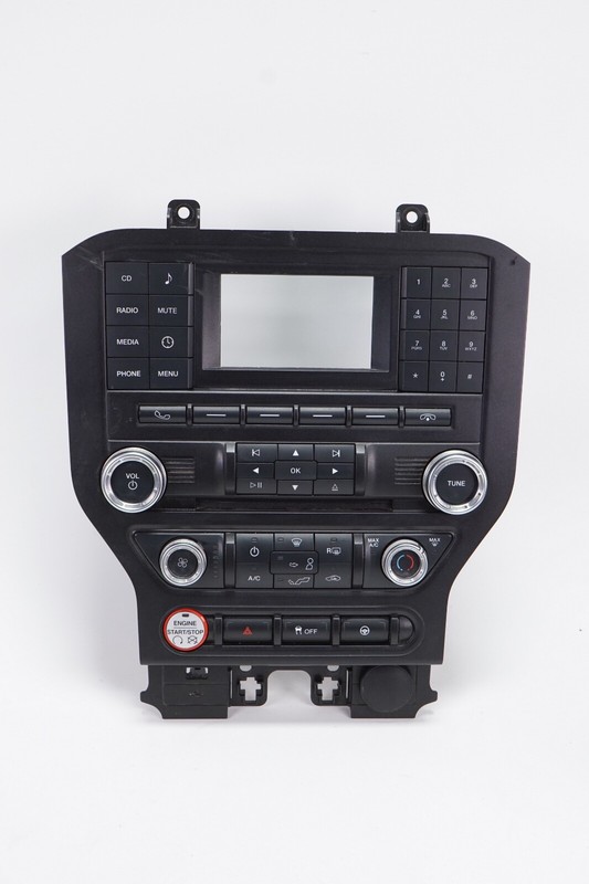 FORD MUSTANG Heater Climate Control Radio CD Control Bezel OEM 2015 2016