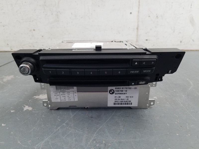 2008 BMW M6 E63 Radio DVD Nav Receiver #4556 D1