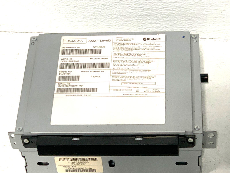 2012-2014 RANGE ROVER EVOQUE RADIO AUDIO RECEIVER OEM #A0.27