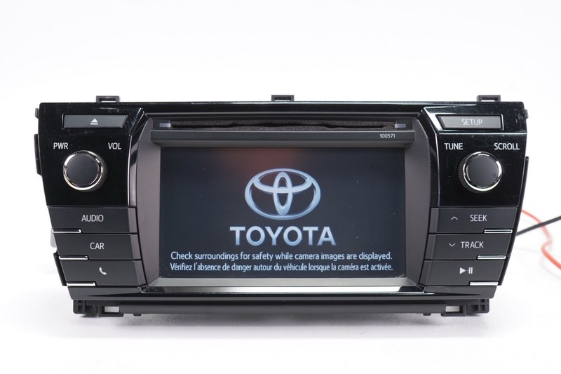 TOYOTA COROLLA Radio Receiver Screen Display CD ✅TESTED✅ OEM 2014 - 2016