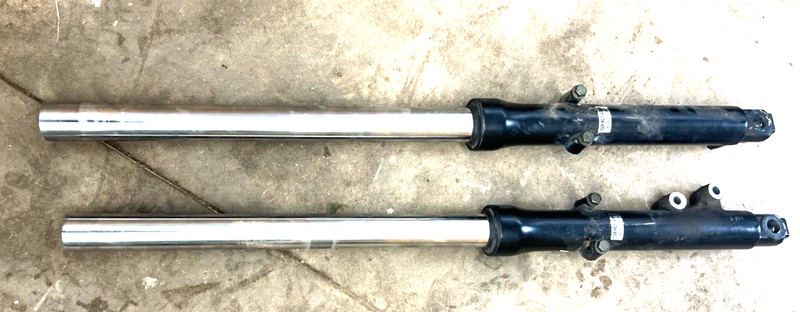 Kawasaki EX250 Ninja 96-07 FRONT FORK ASSY 6300 miles 44005-1258