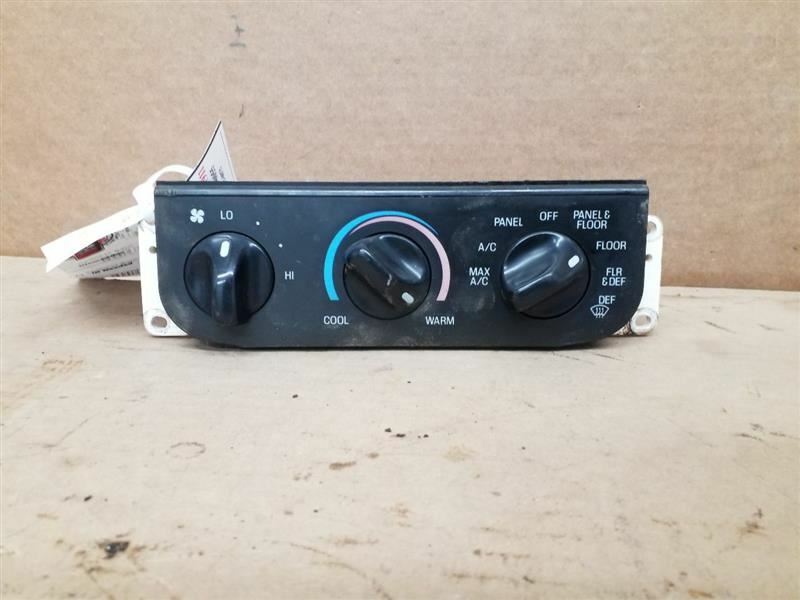 Temperature Control Front Dash Main Control Fits 97-98 EXPEDITION 239573
