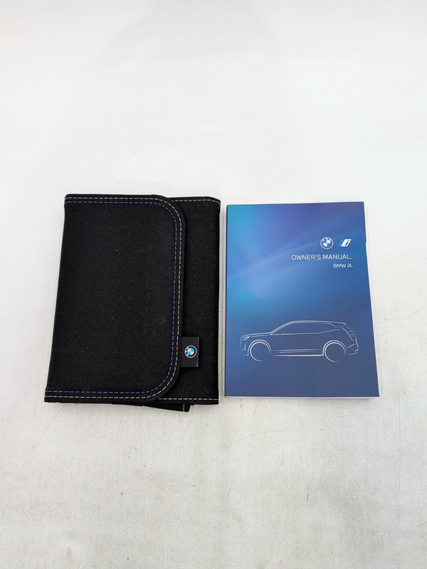 2025 BMW EV iX 50 xDrive xDrive50 Owners Manual Owner and Case