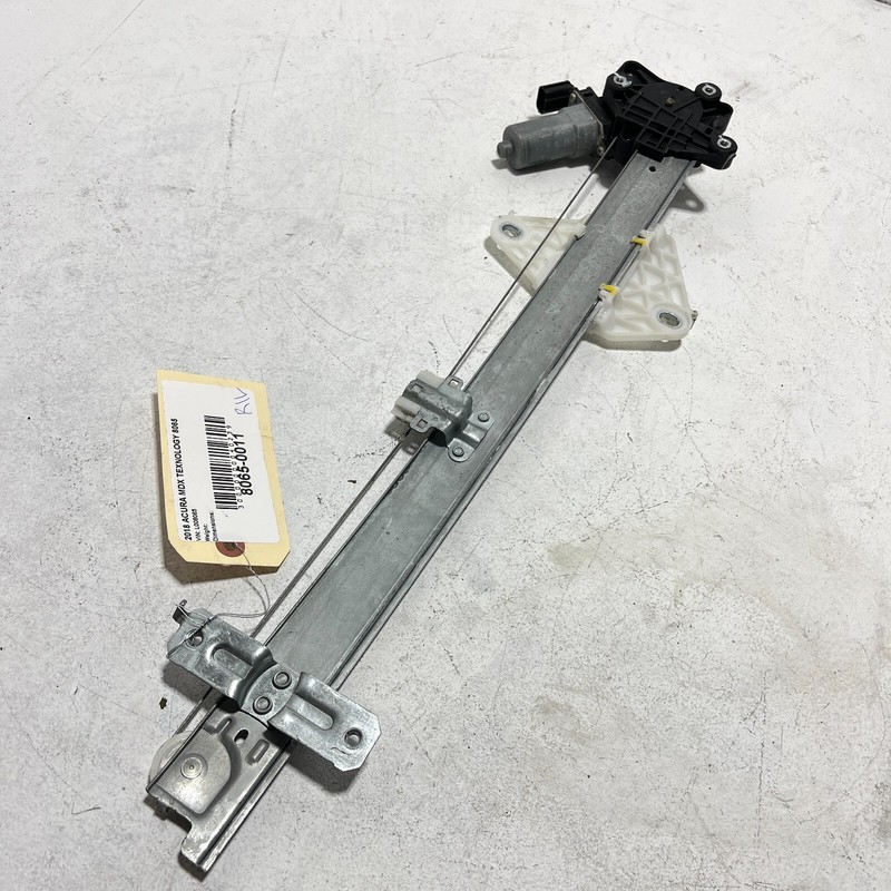 2014 - 2020 ACURA MDX REAR LEFT DRIVER SIDE DOOR WINDOW REGULATOR W/ MOTOR OEM