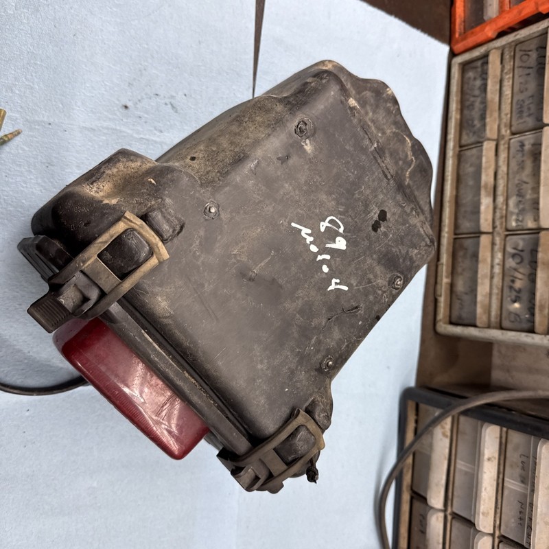 1989 Yamaha Moto 4 Yfm 250 Rear Trunk Tool Box Storage Compartment, Taillight