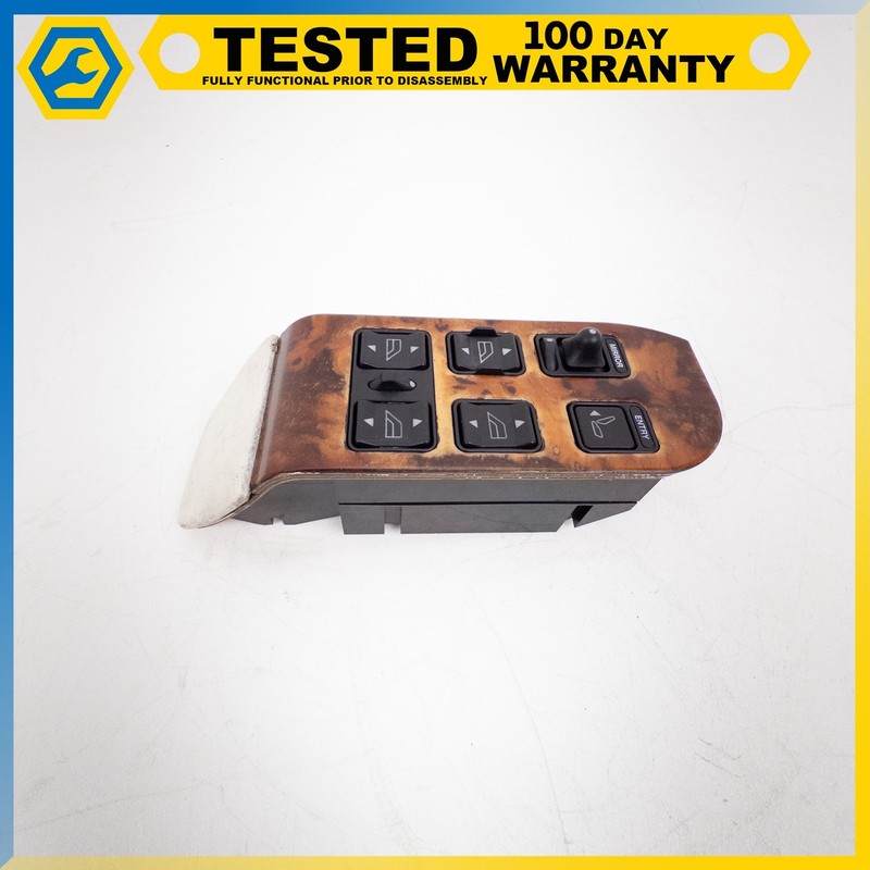 88-94 JAGUAR XJ6 XJ40 LEFT DRIVER DOOR WINDOW MASTER SWITCH OEM