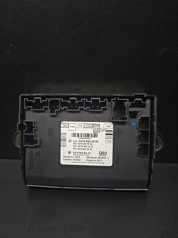 07-10 Mercedes W216 CL550 CL63 AMG Front Right Side Door Control Module OEM