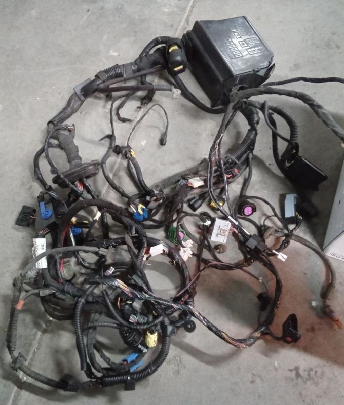 2013 Fiat 500 Nose to Tail Wire Harness 1.4L Auto 68171230AD 68171763AD
