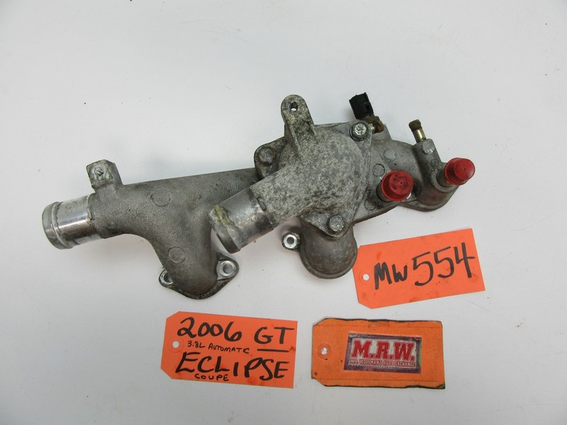 THERMOSTAT HOUSING NECK RADIATOR HOSE COOLANT PIPE TUBE 3.8L ENGINE fit ECLIPSE