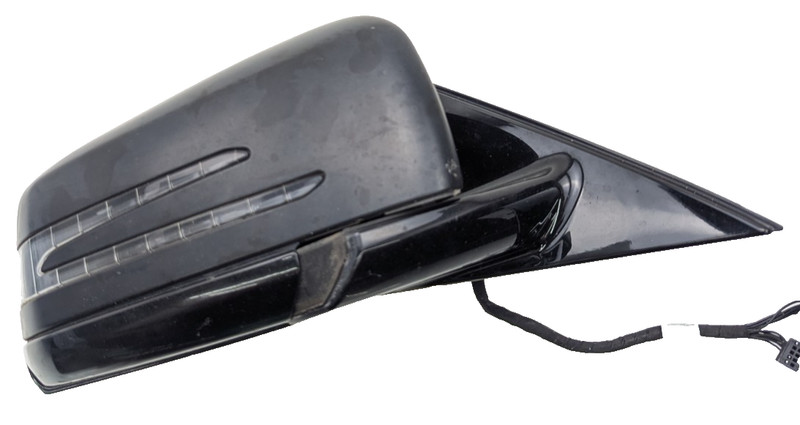 2010-13 Mercedes w212 E350 Passenger Side View Mirror MATTE BLACK