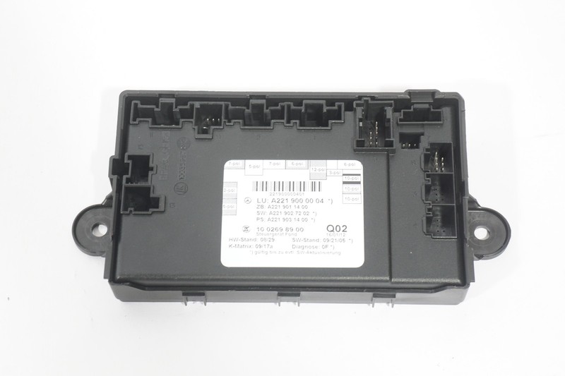 2011-2013 Mercedes Benz S550 W221 Rear Right Side Door Control Module Unit OEM