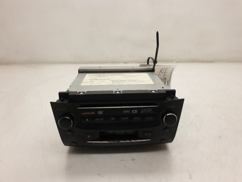 2006 LEXUS GS300 RADIO/STEREO RECEIVER UNIT ASSEMBLY