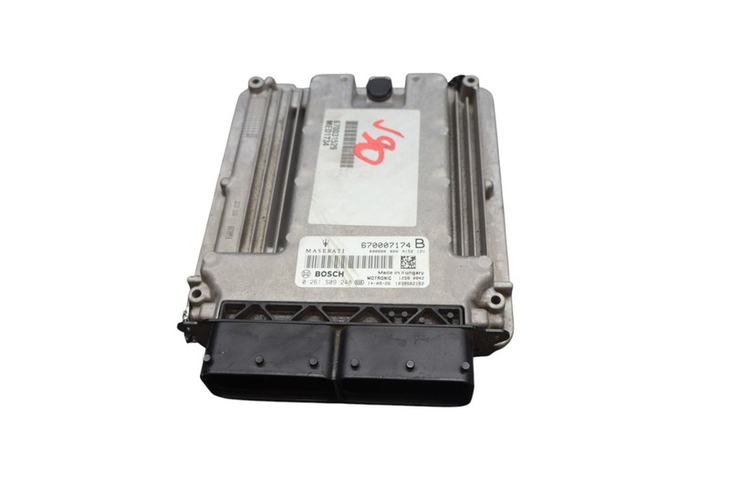 14-17 Maserati Ghibli ECU ECM Engine Computer Control Module Unit Oem