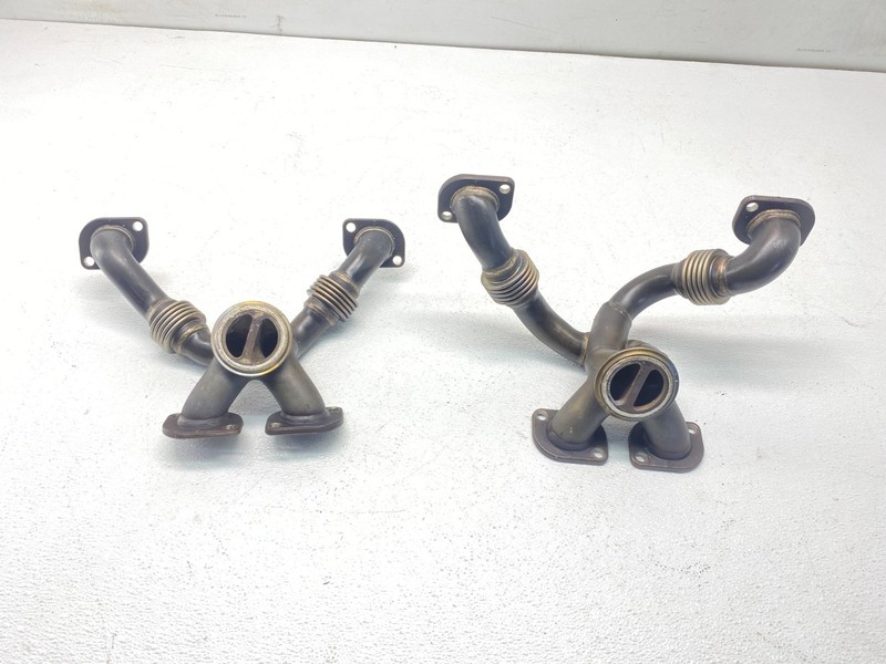 BMW F06 F10 F90 F85 M5 M6 M8 X5 X6 S63 Twin Turbo Exhaust Manifold Set 55K OEM ✅