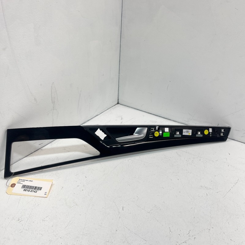 Rear Right Interior DOOR Handle W/ TRIM Panel Audi A8 Quattro L 2011-2018 OEM