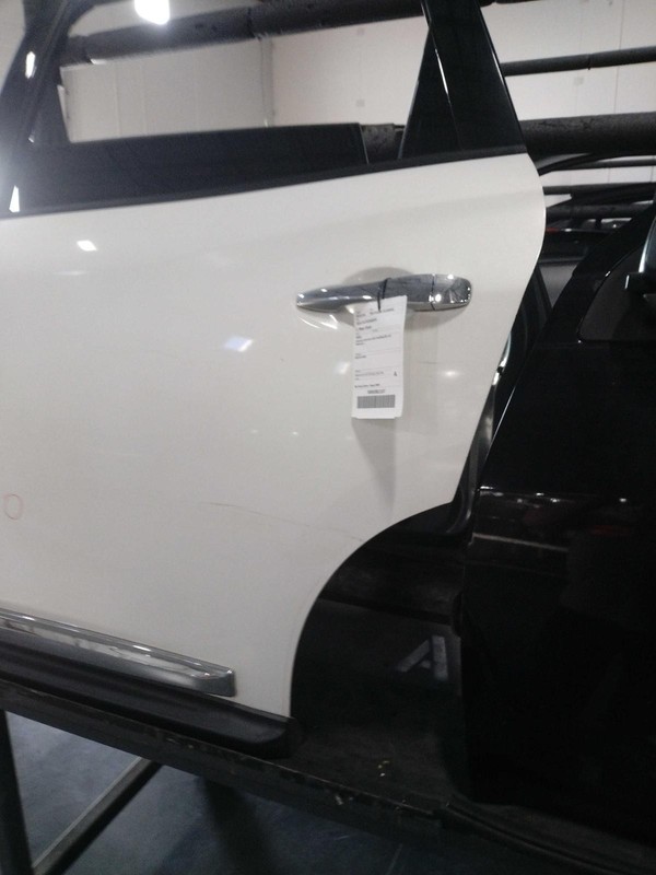 2014 Nissan Pathfinder Left Rear Door White OEM 124K Miles NJ25-24704-622834
