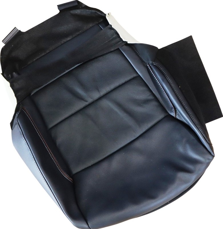 Ford F150 Leather Seat Cover Passenger Side Bottom Black NTO OEM Factory