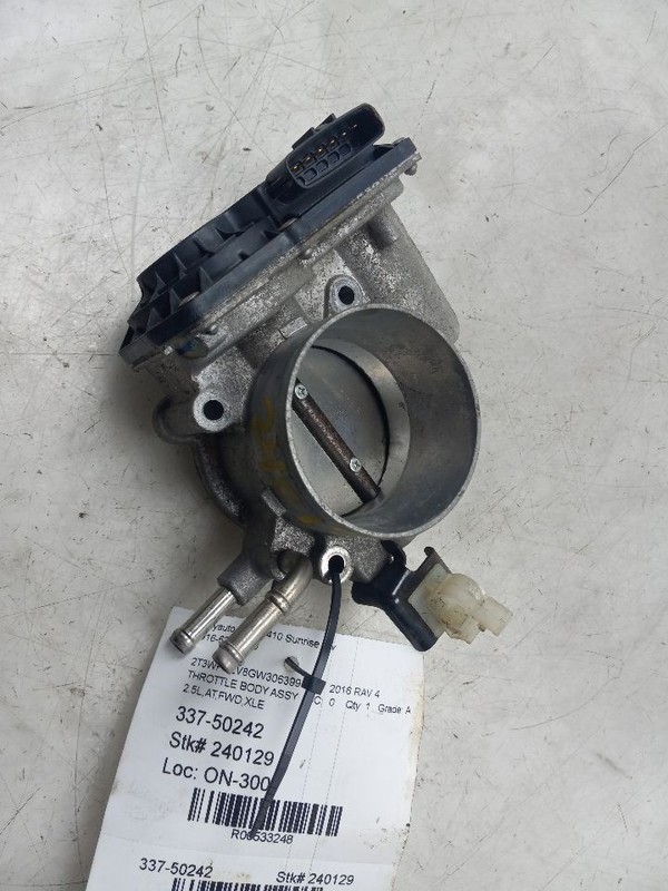 16-17 TOYOTA RAV4 XLE 2.5L FWD AT ENGINE THROTTLE BODY