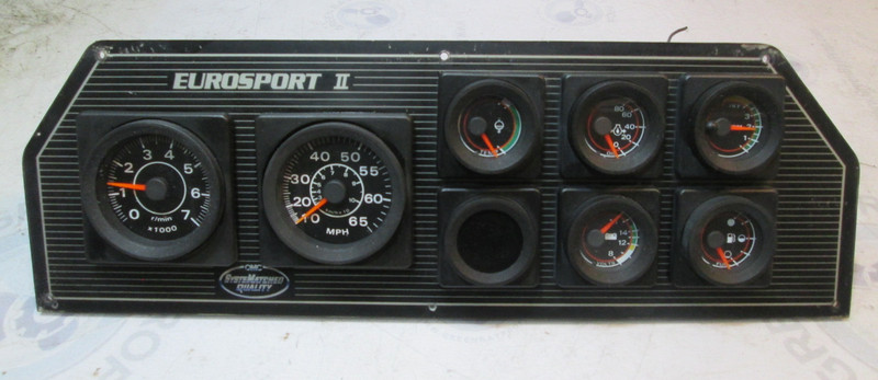 1988 Sunbird EuroSport II Boat Dash Instrument Cluster