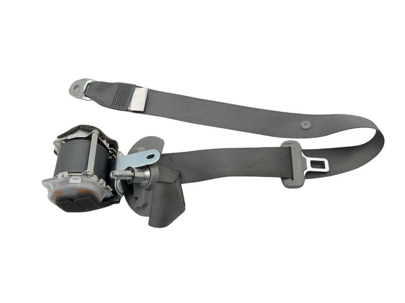 2014-2019 Toyota Highlander Right Passenger Side Rear 2ND Raw Seat Belt Gray