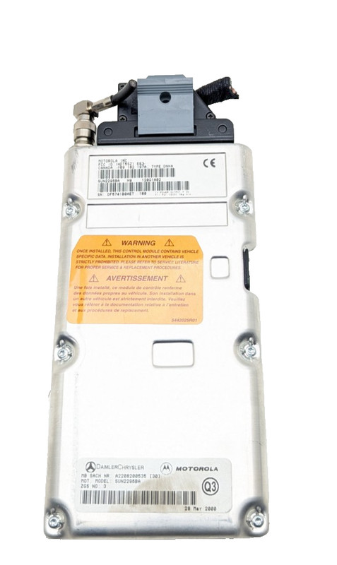 00-06 Mercedes W220 SL500 S500 CL500 Voice Command Control Module 2208200535 OEM
