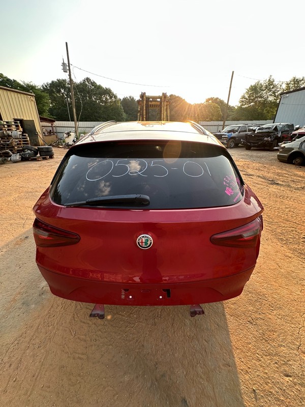 2018-2024 ALFA ROMEO STELVIO REAR TRUNK DECK LID TAILGATE RED 361 W/ GLASS OEM