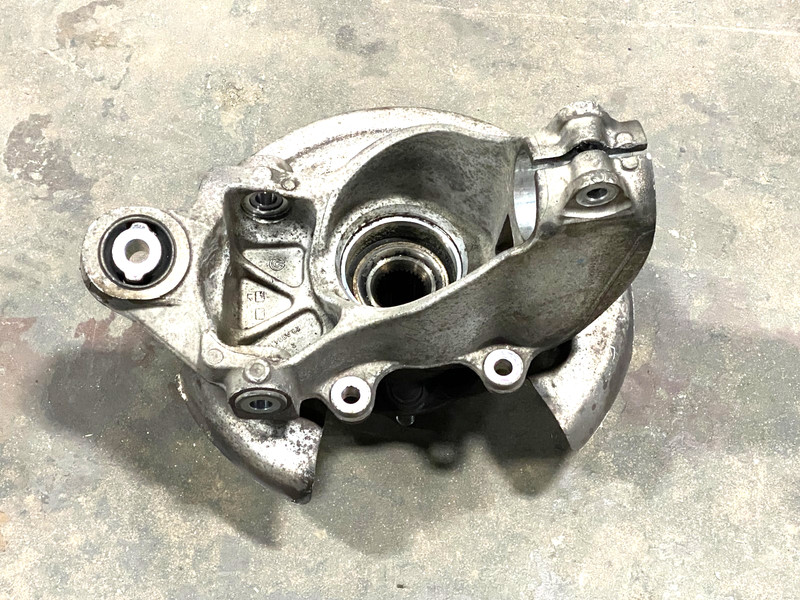 2012-2014 RANGE ROVER EVOQUE REAR RIGHT SUSPENSION SPINDLE KNUCKL HUB OEM #A0.27