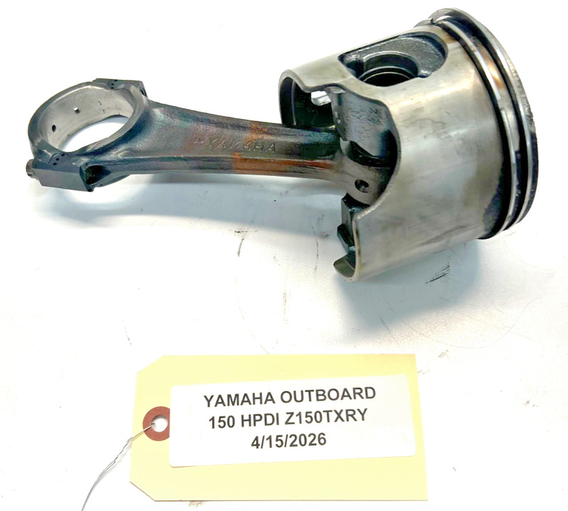 Yamaha Outboard 150hp HPDI outboard starboard piston & con rod FRESHWATER!