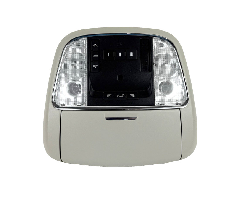 2011-2014 Dodge Durango Overhead Dome Light Console w/ Sunroof Switch OEM