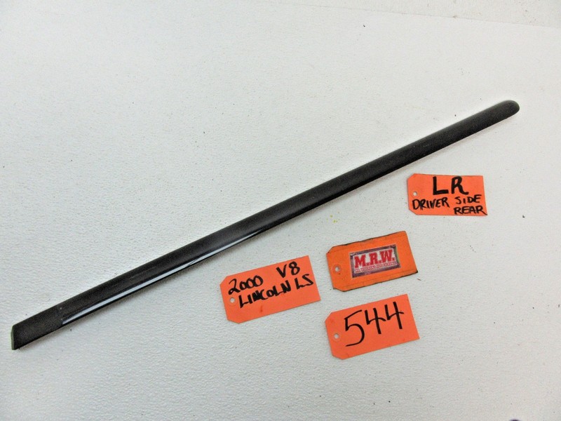 LINCOLN LS LEFT REAR DRIVER SIDE BACK OUTSIDE DOOR MOLDING STRIP L LH LR CAR