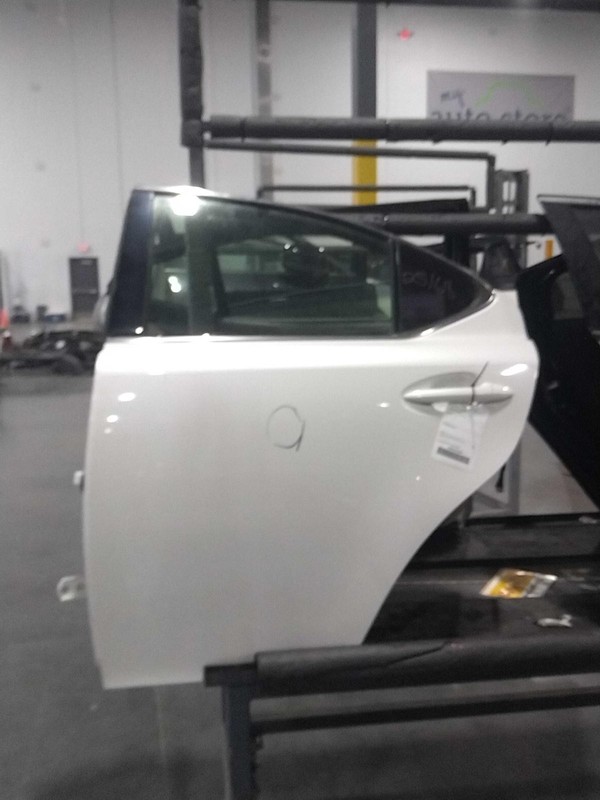 2012 Lexus IS250 Left Rear Door White OEM 319967 143K Miles