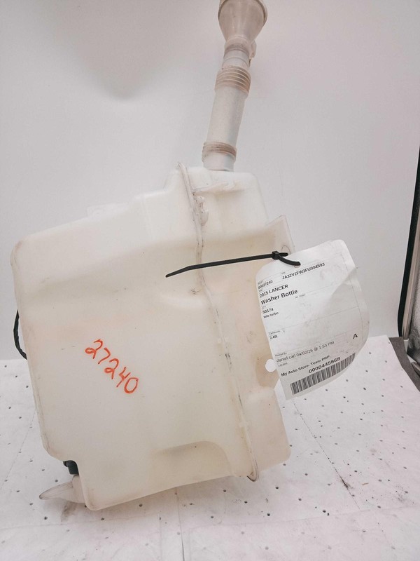 2015 Mitsubishi Lancer Washer Fluid Reservoir OEM Blue 2.40L 88000 Miles