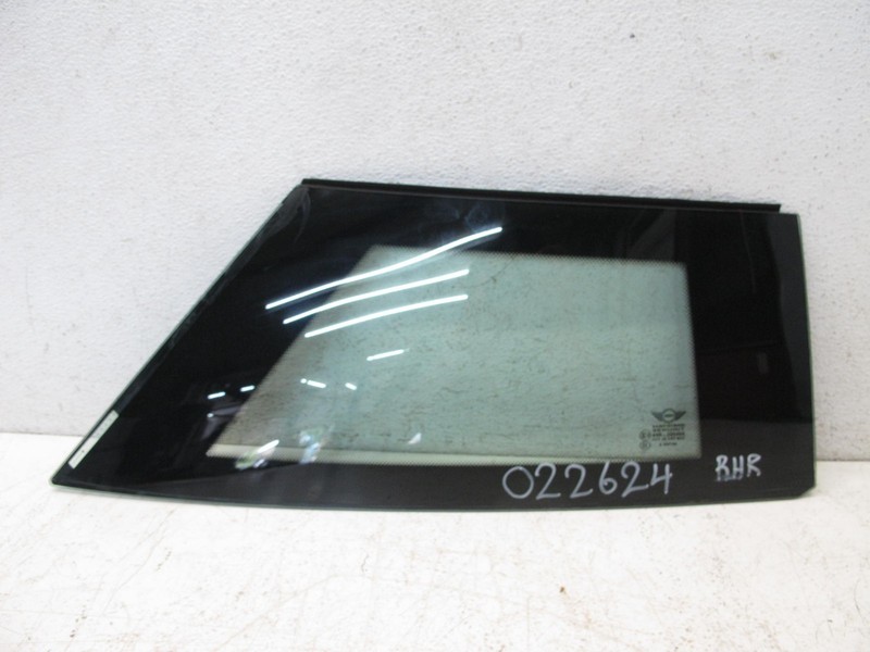 12-15 MINI COOPER S JCW R58 COUPE QUARTER GLASS WINDOW RIGHT REAR OEM 022624