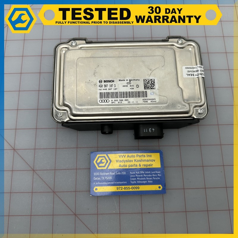 11-18 Audi A6 A7 A8 S6 RS7 ADAPTIVE CRUISE CONTROL MODULE OEM