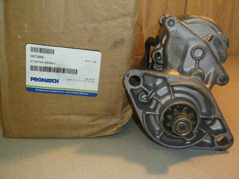 CAT CLARK MITSUBISHI FORK LIFT TRUCK STARTER REMAN PROMATCH 0973969