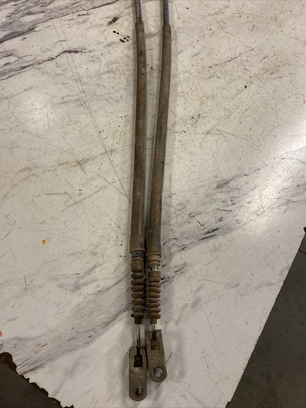 1980’s - 1990’s CLUB CAR DS Brake Cables Both Sides Gas Or Electric