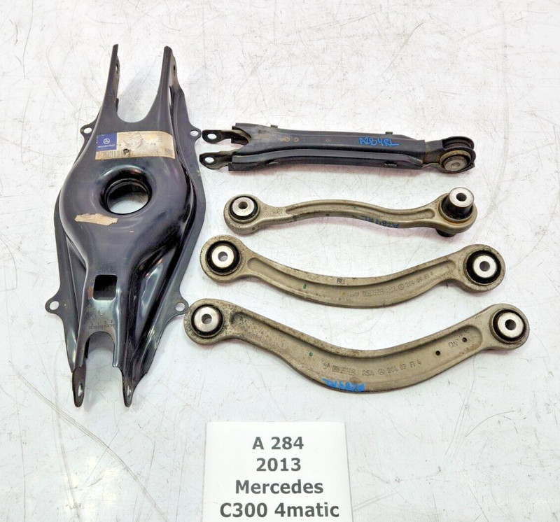 ✅ 08-18 OEM Mercedes W204 C300 C350 Rear Left Driver Side Control Arm SET