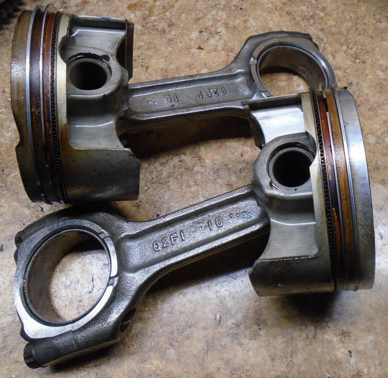 2003 Suzuki SV1000 SV1000SK3 SV 1000 SK3 Engine Pistons Connecting Rods 03