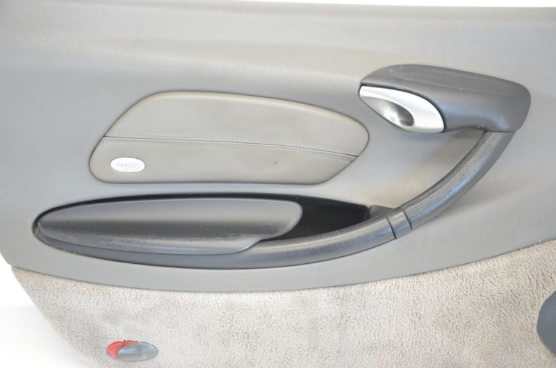 97-04 Porsche Boxster 2.7L Driver Left Front Gray Door Trim Panel 996555421Z0