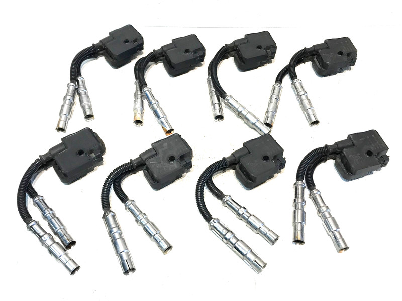 98-06 Mercedes R230 SL500 Ignition Coil Pack Set of 8 OEM A0001587803