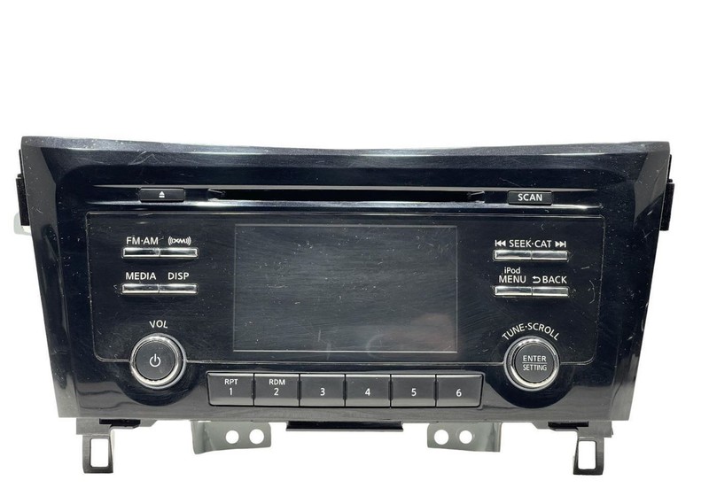 2017 Nissan Rogue AM-FM-CD Audio Receiver With Display 5" Screen Black