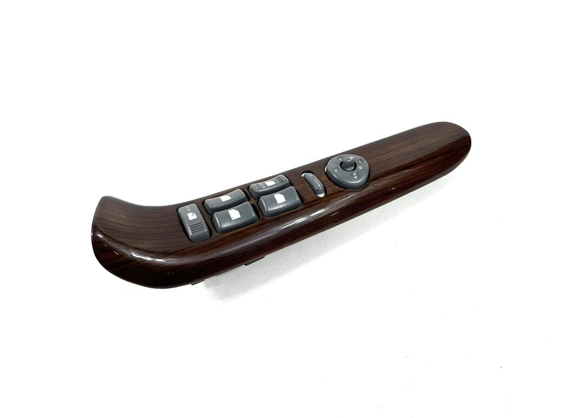1995-1999 Yukon Denali Left Driver Side Master Power Window Switch Woodgrain OEM