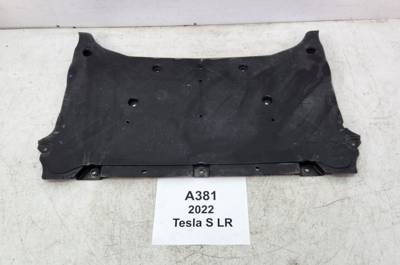 ✅ 21-25 OEM Tesla Model S X Front Underbody Lower Aero Splash Shield Cover