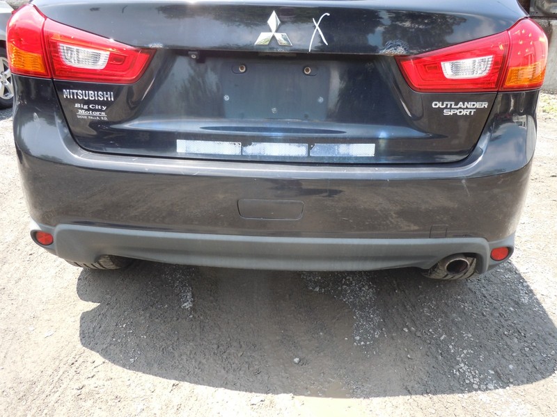 2013-2015 Mitsubishi Outlander Sport Rear Bumper Cover W/O Park AssistX42A
