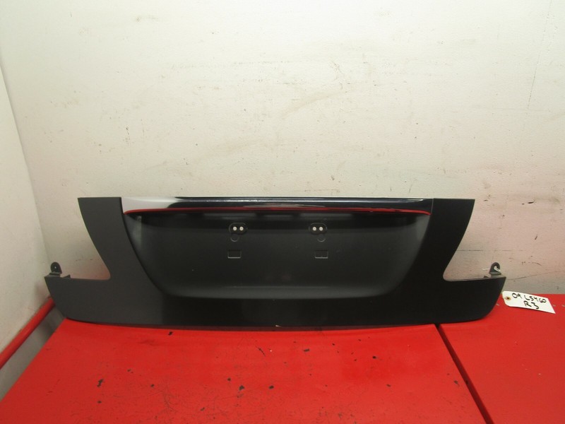 07-09 LEXUS LS460 TRUNK LID LICENSE PANEL TRIM COVER MOLDING SMOKY GRANITE OEM
