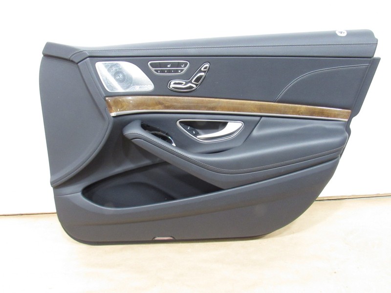 14-17 Mercedes S550 W222 2015 Front Right Passenger Door Cover Trim Panel ; :O