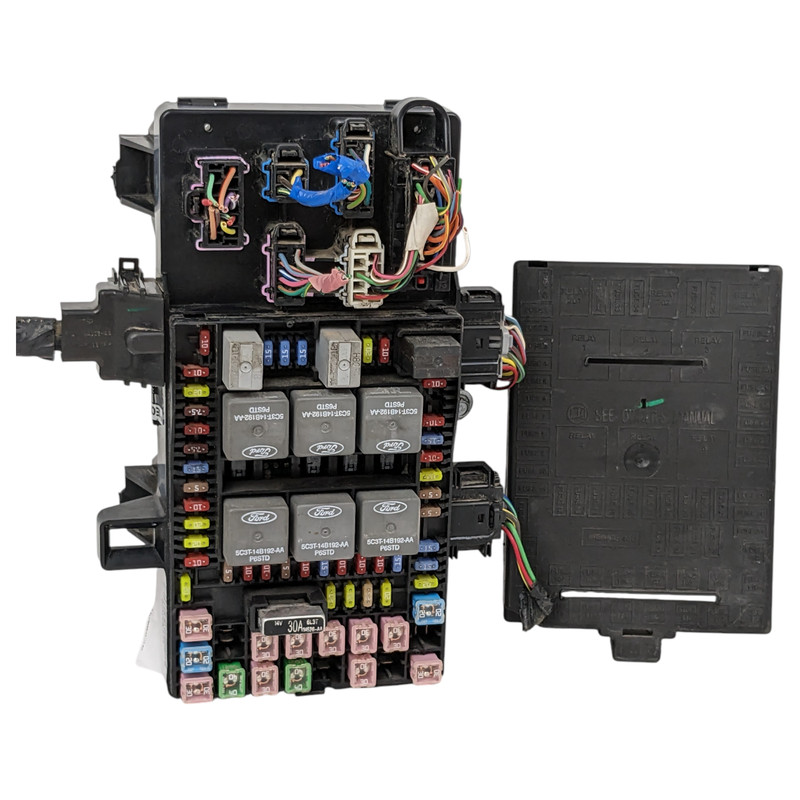 6L3T-14A067-DA Ford 2006 F150 Fuse Box Interior Relay Junction Power Block