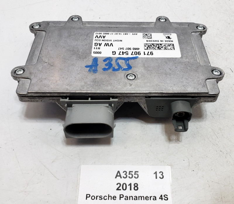 ✅ 17-23 OEM Porsche Panamera 4S 971 Night Vision Camera Computer Control Module