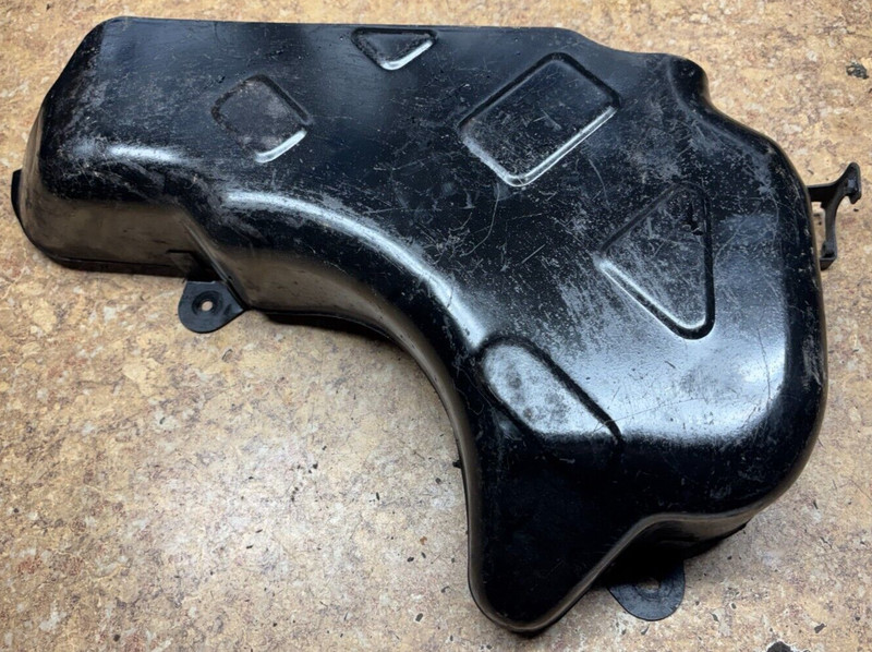 1984 Suzuki LT185F LT185 LT 185 ATV QuadRunner Outer Metal Gas Tank Cover 84 C10