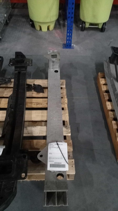 2015 Dodge Dart Grey OEM Bumper Impact Bar 68082356AC 4DR SED Used